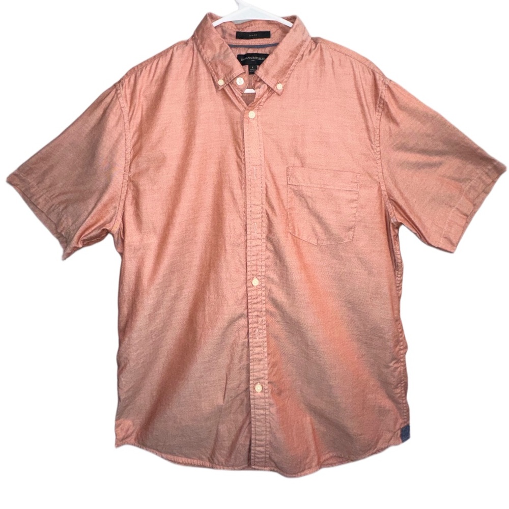 💙❤️ Slim fit Banana Republic men’s button down shirt